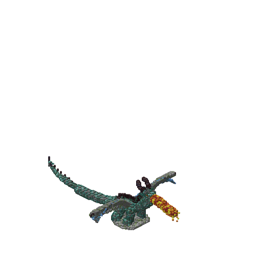 Dragon Épico v2, isometric render