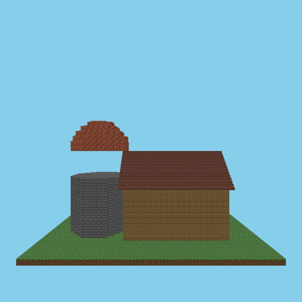 autoeval bare observatory tower front view