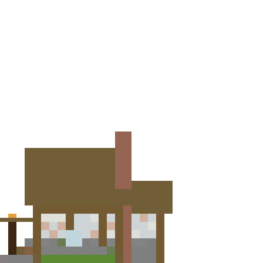 Small Wooden House side view