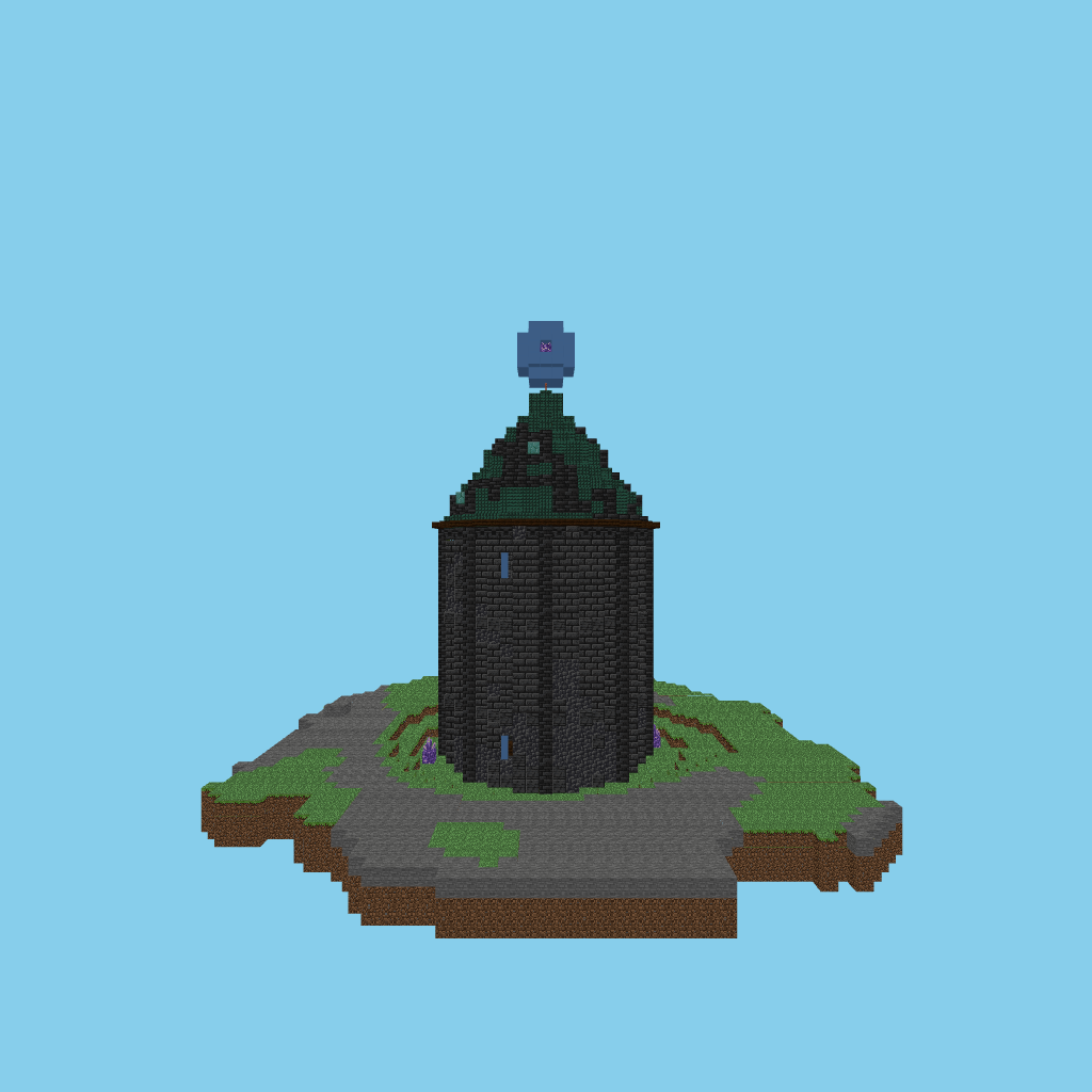 [autoeval indexed] wizard tower front view