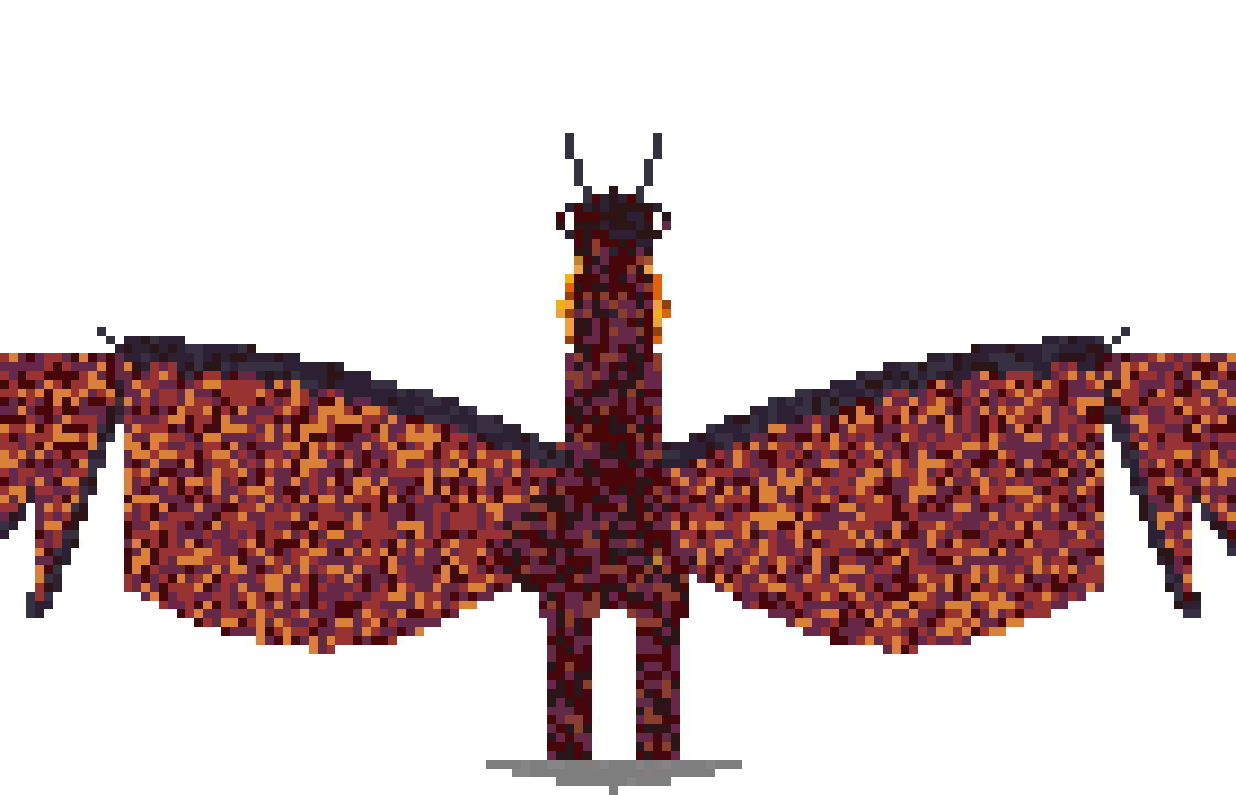 Fire-Breathing Dragon v3 back view