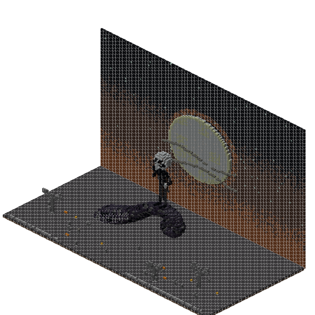 Colina espiral bajo la luna (homenaje)
