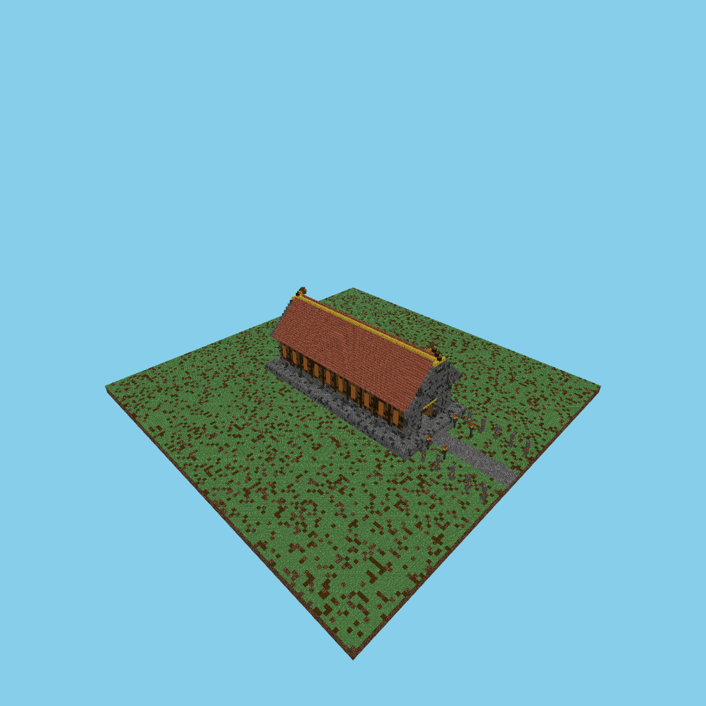 Valhalla — El Gran Salón, isometric render