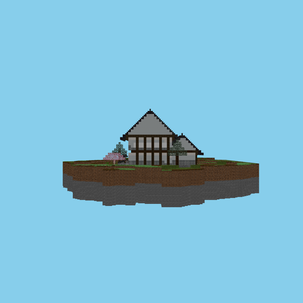 Hanok scholar's compound (indexed, fixed) side view