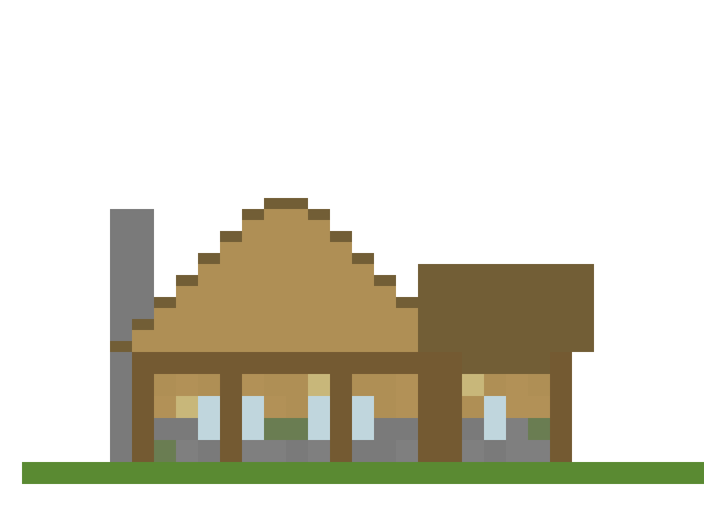 Cozy Medieval Cottage (Phase 1) front view