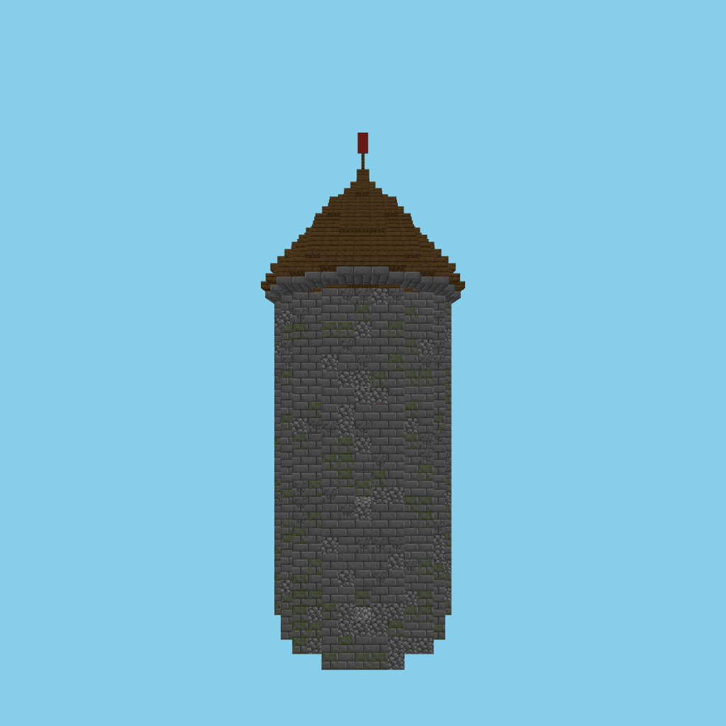 Round Stone Watchtower side view