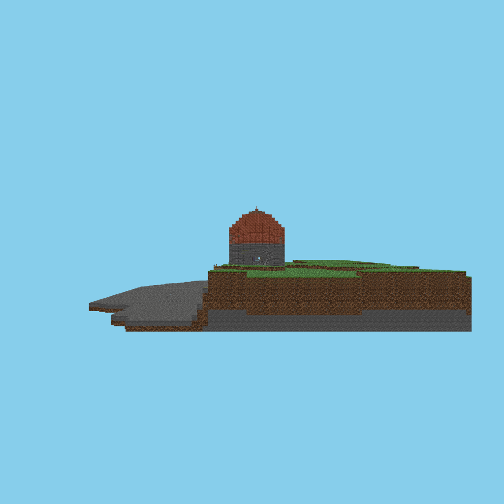 Cliff-top Observatory II side view