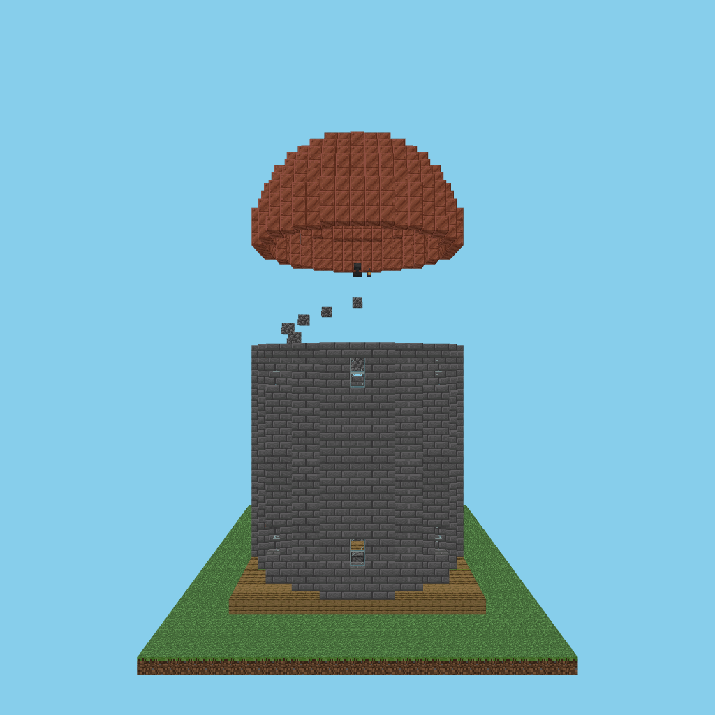 observatory bare front view