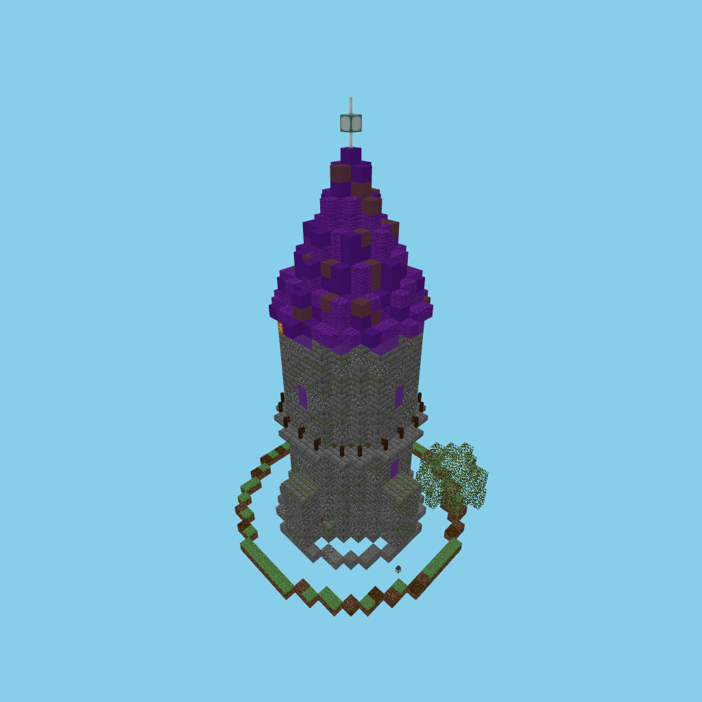 Torre del Mago, isometric render