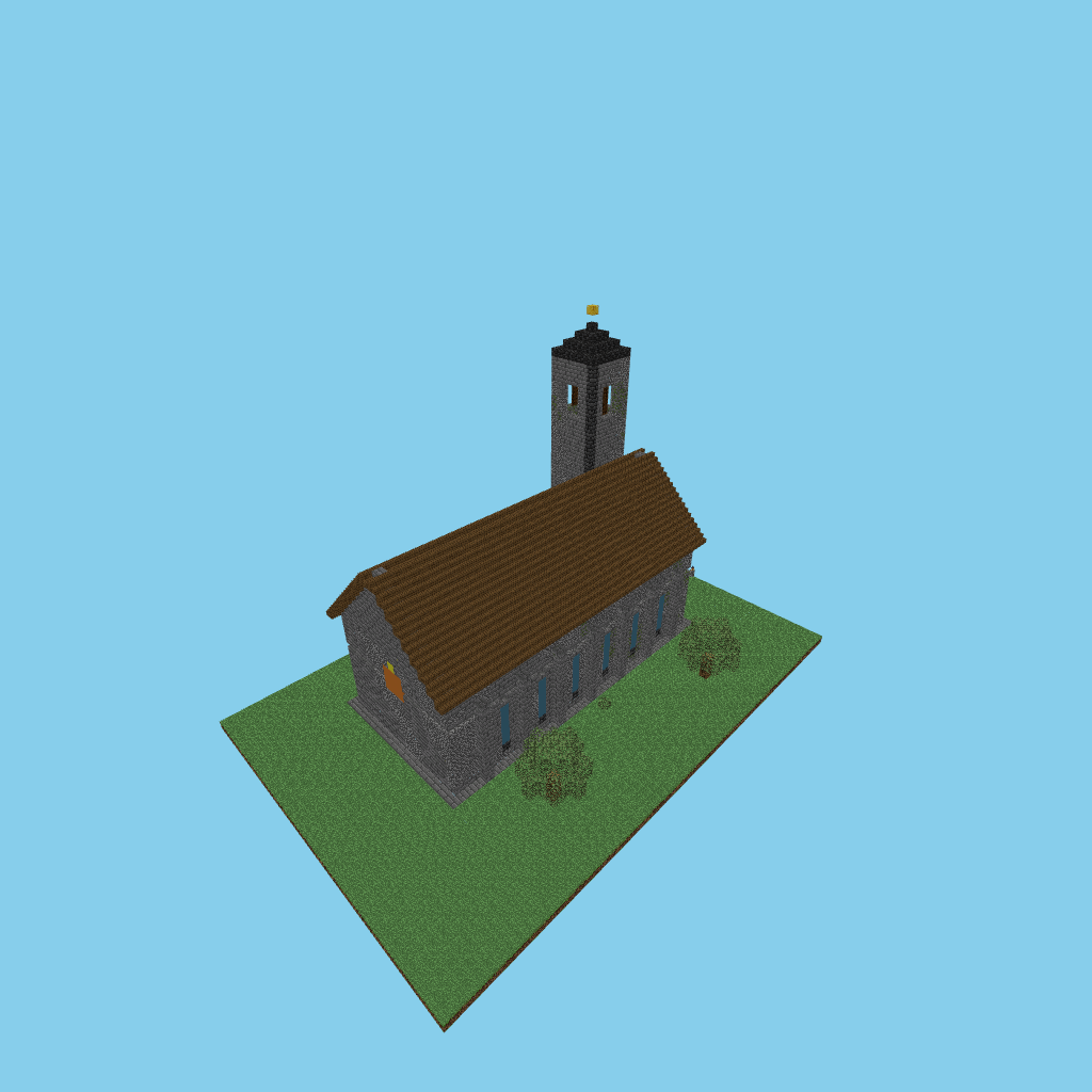 autoeval chapel guided, isometric render