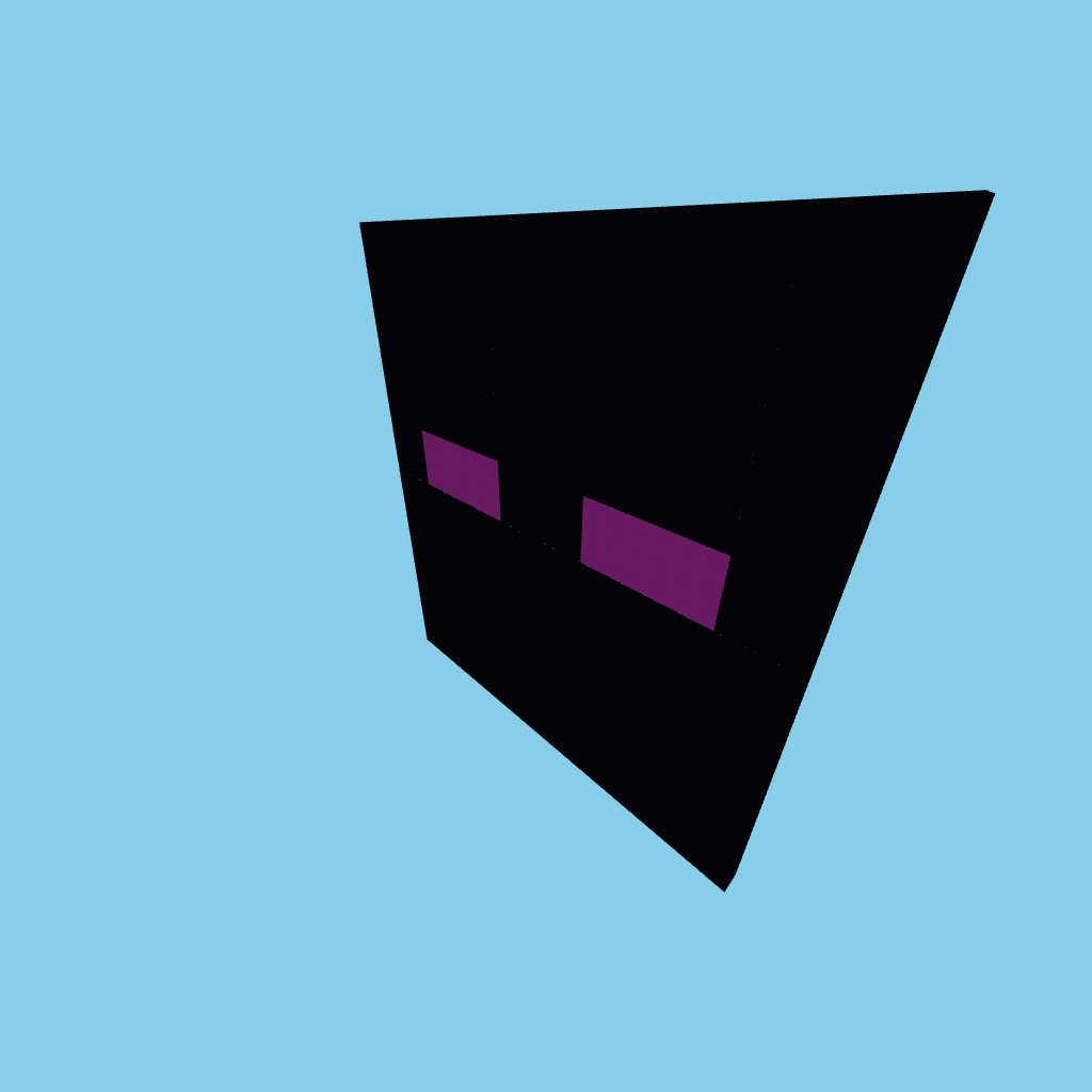 [autoeval bare] enderman pixel