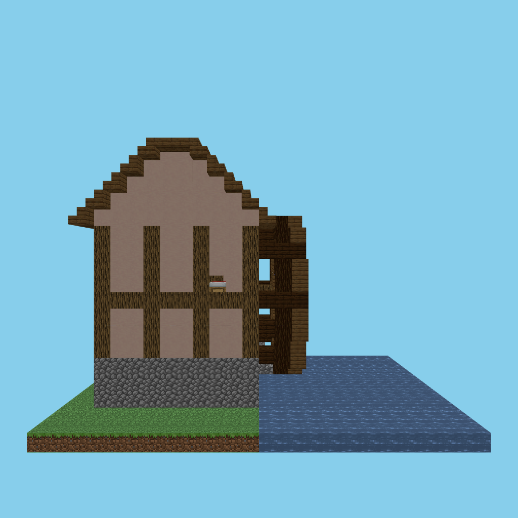 watermill-guided front view