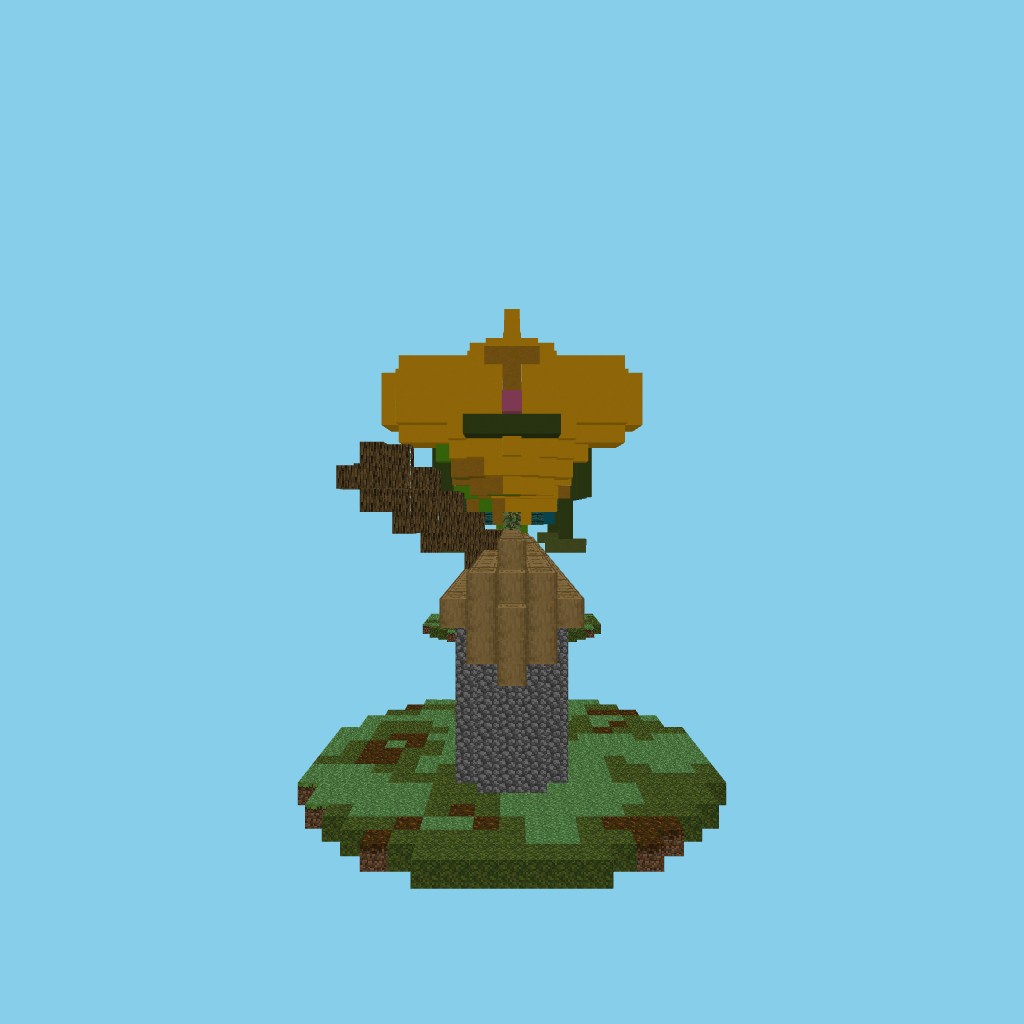 Giant Chameleon (guided) side view