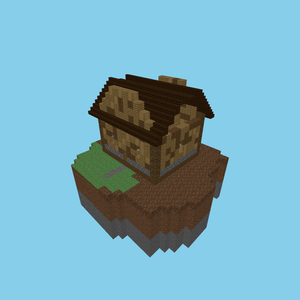 AB Process - LAYERED cottage 20260605, isometric render