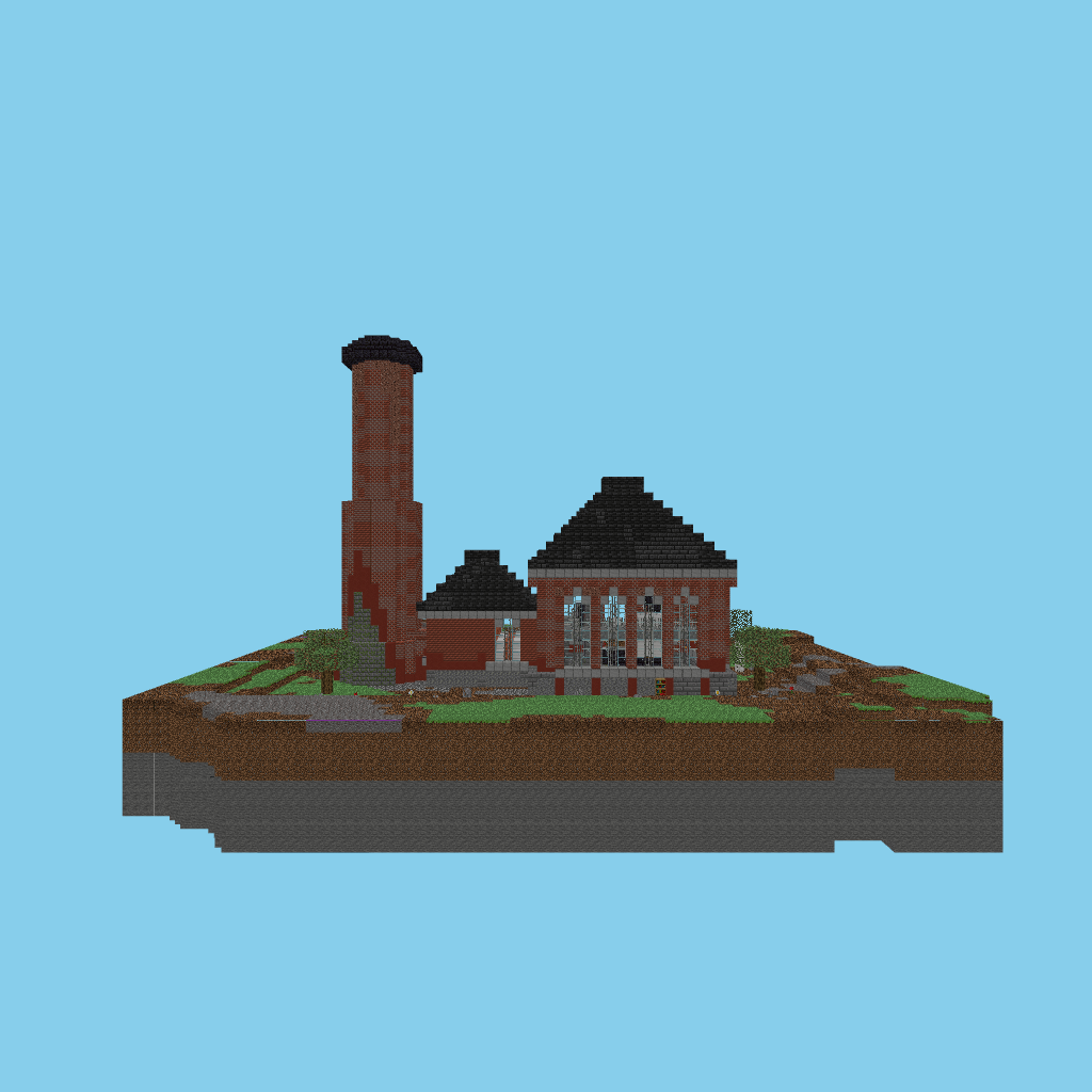 Victorian Waterworks Engine House (guided) front view