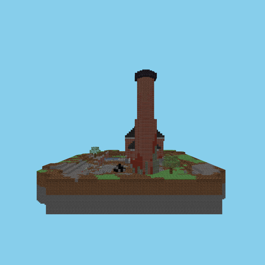 Victorian Waterworks Engine House (guided) side view