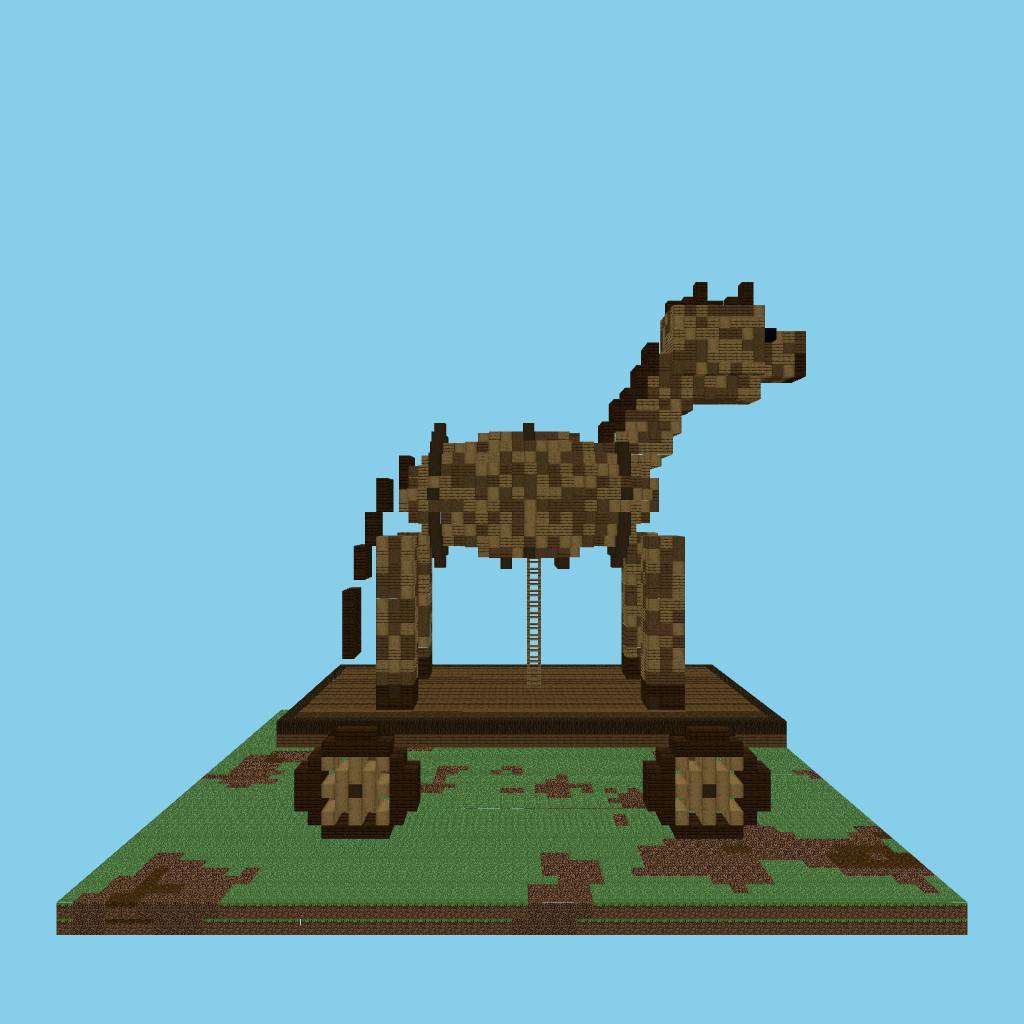 Caballo de Troya front view