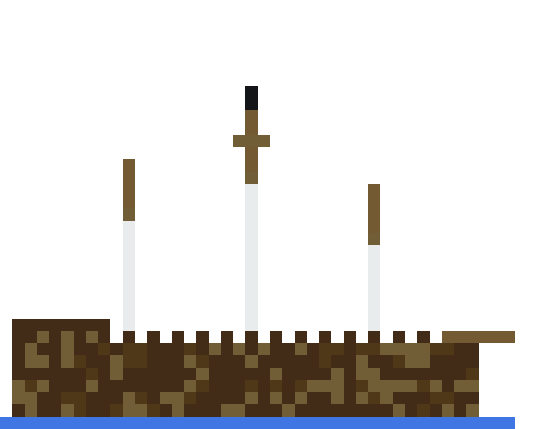 Pirate Ship (Phase 1) (Group A) front view