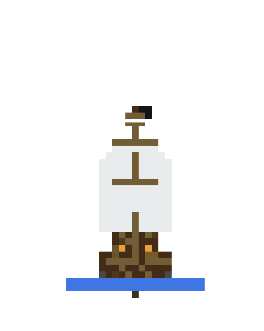 Pirate Ship front view