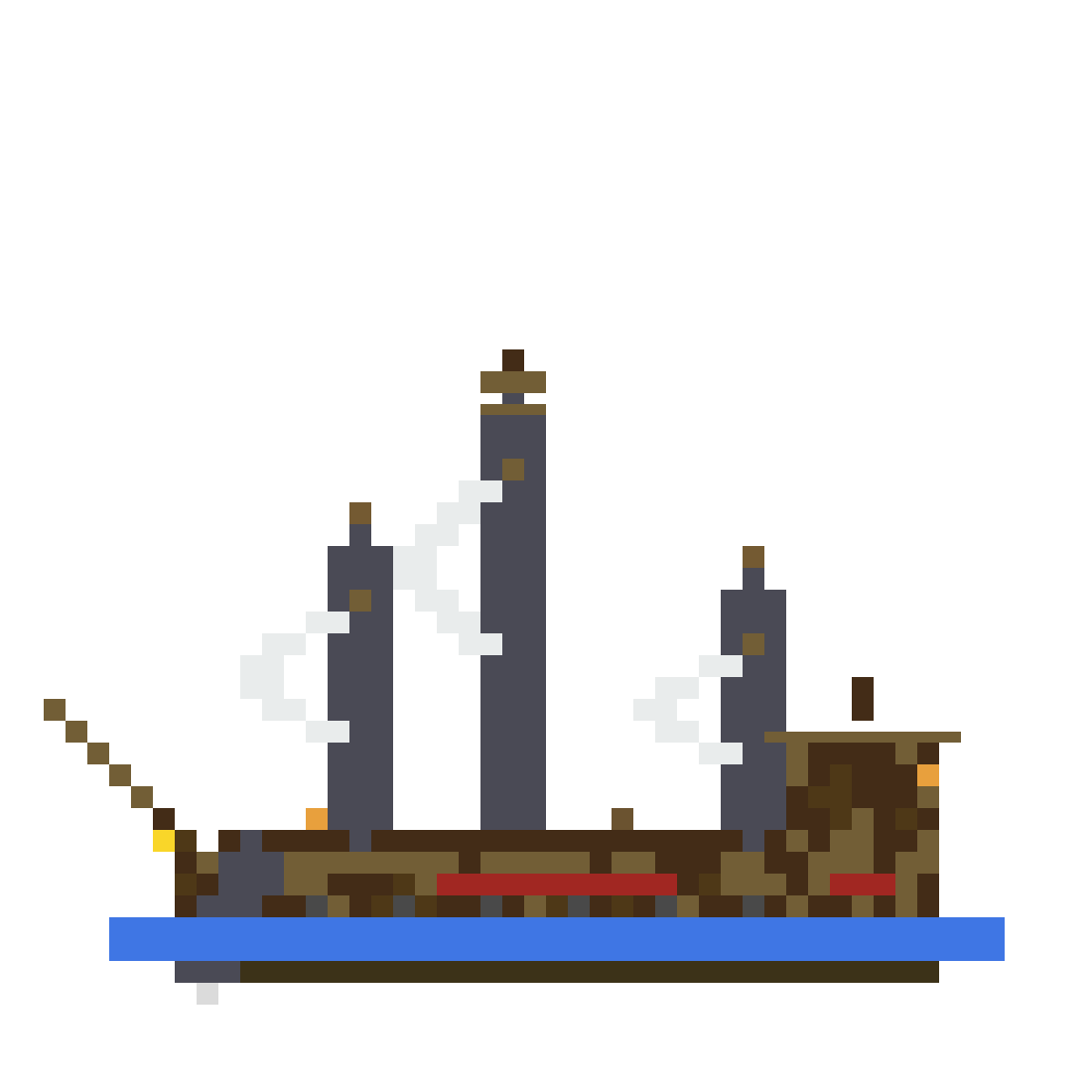 Pirate Ship side view