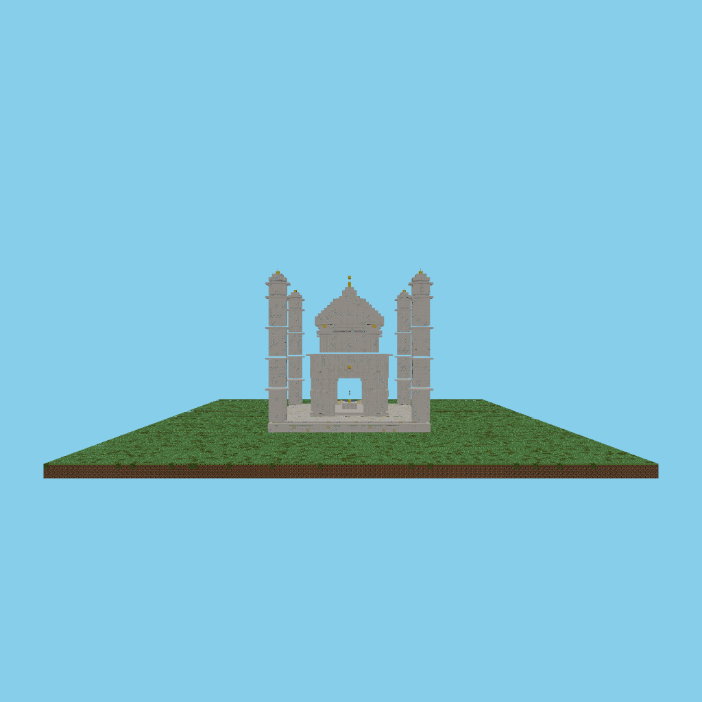 Taj Mahal front view