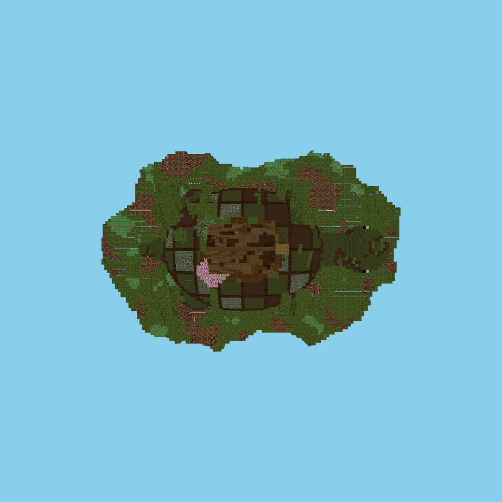 World-Turtle Cottage top view