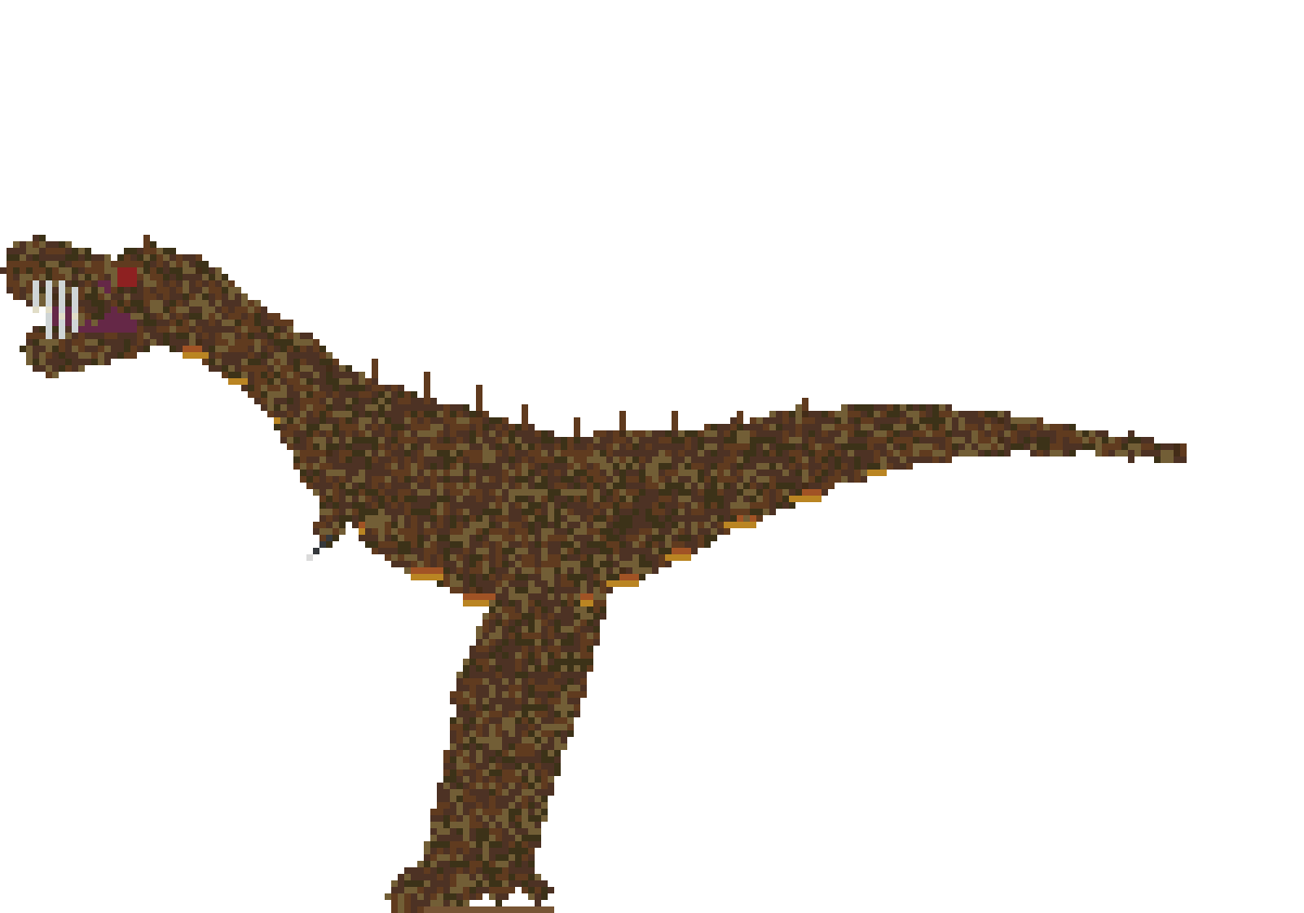 Jurassic Park T-Rex (Phase 1) side view