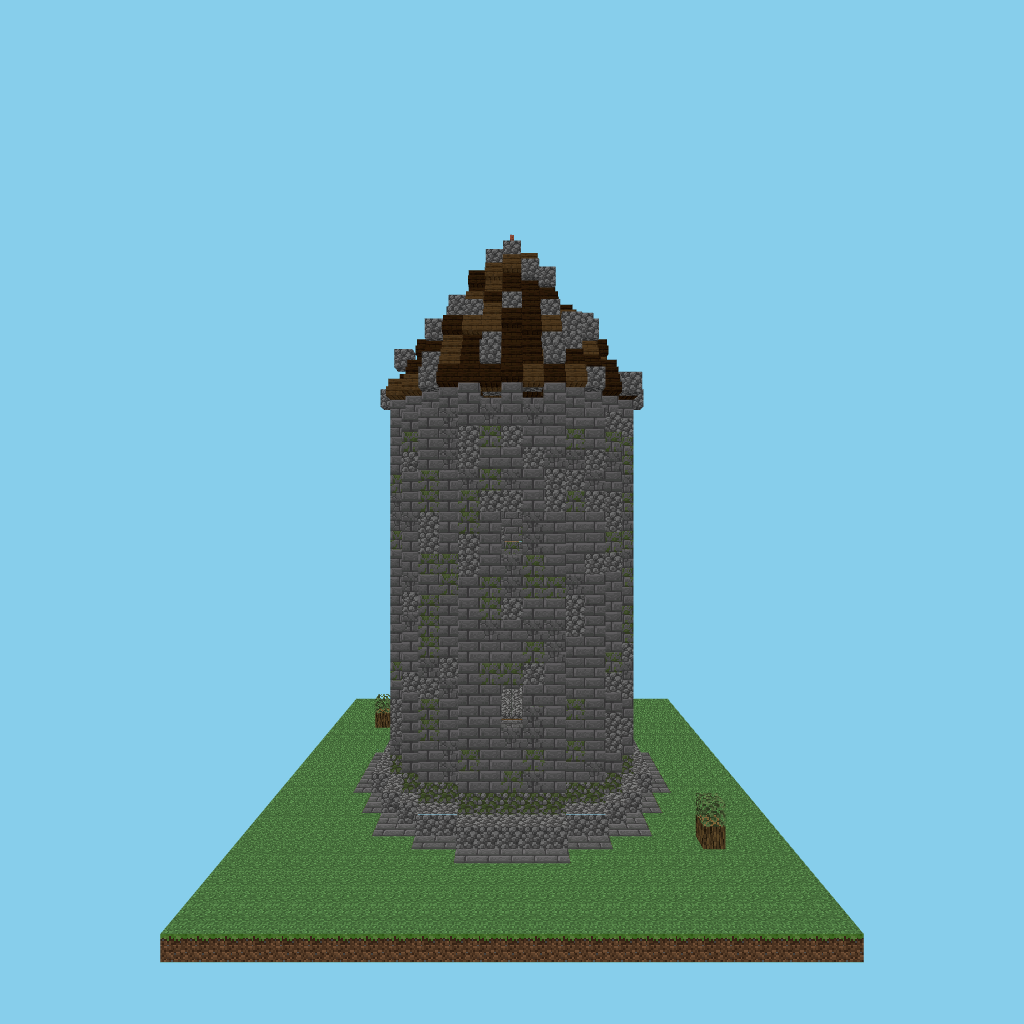 [autoeval indexed] watchtower gatehouse front view