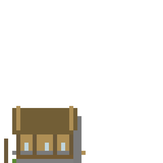 Medieval Cottage v2 front view