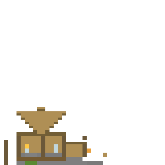 Medieval Cottage v2 side view