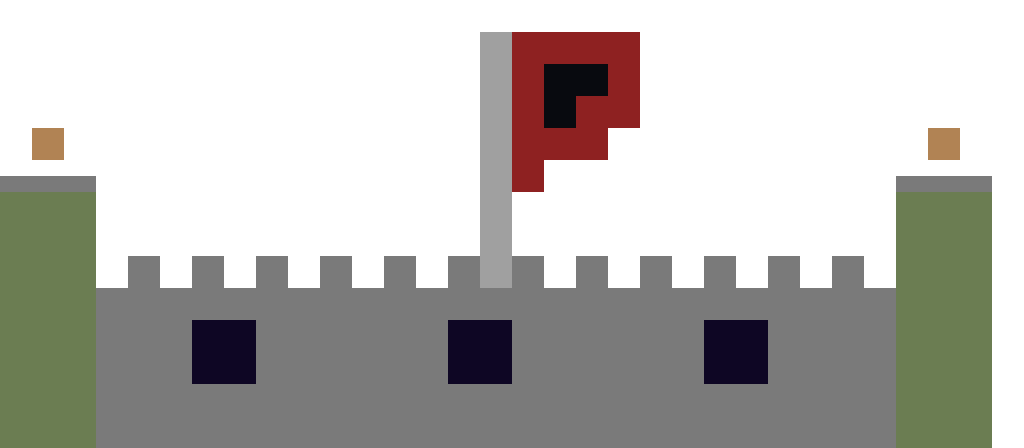 TNT Cannon Fortress front view