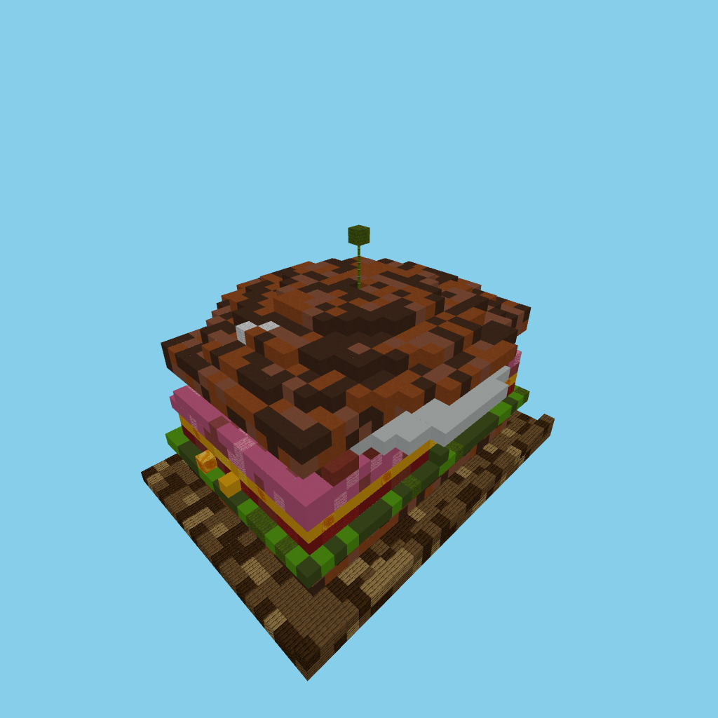 El mejor bocadillo del mundo, isometric render