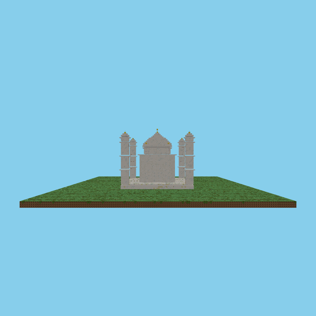 Taj Mahal front view