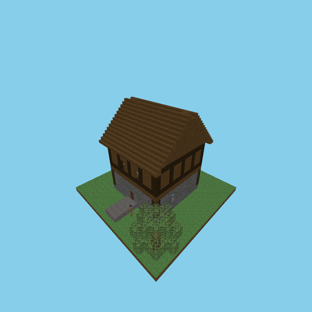 watermill_guided, isometric render