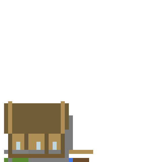 Medieval Cottage front view