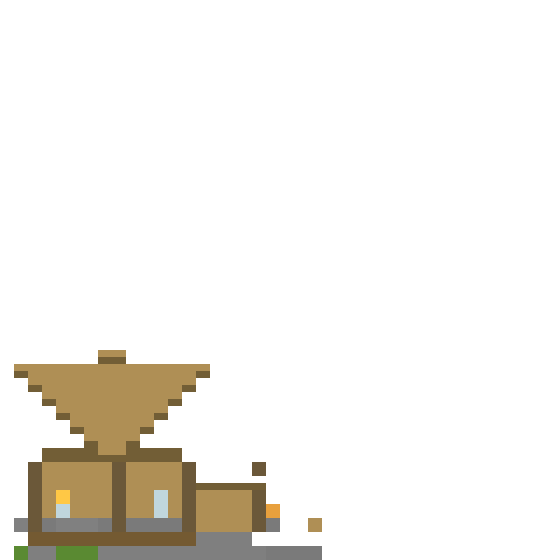 Medieval Cottage side view