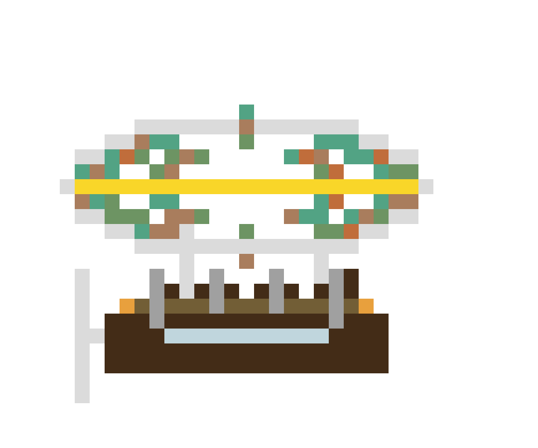 Steampunk Airship (Phase 1) (Group A) front view