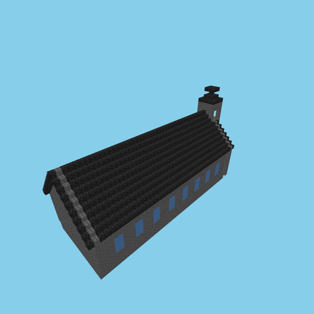 autoeval chapel bare, isometric render