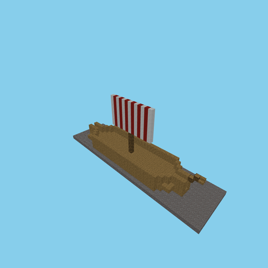 Viking longship (bare)