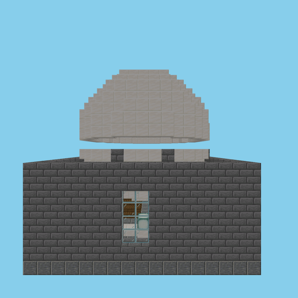Domed Chapel (bare) front view