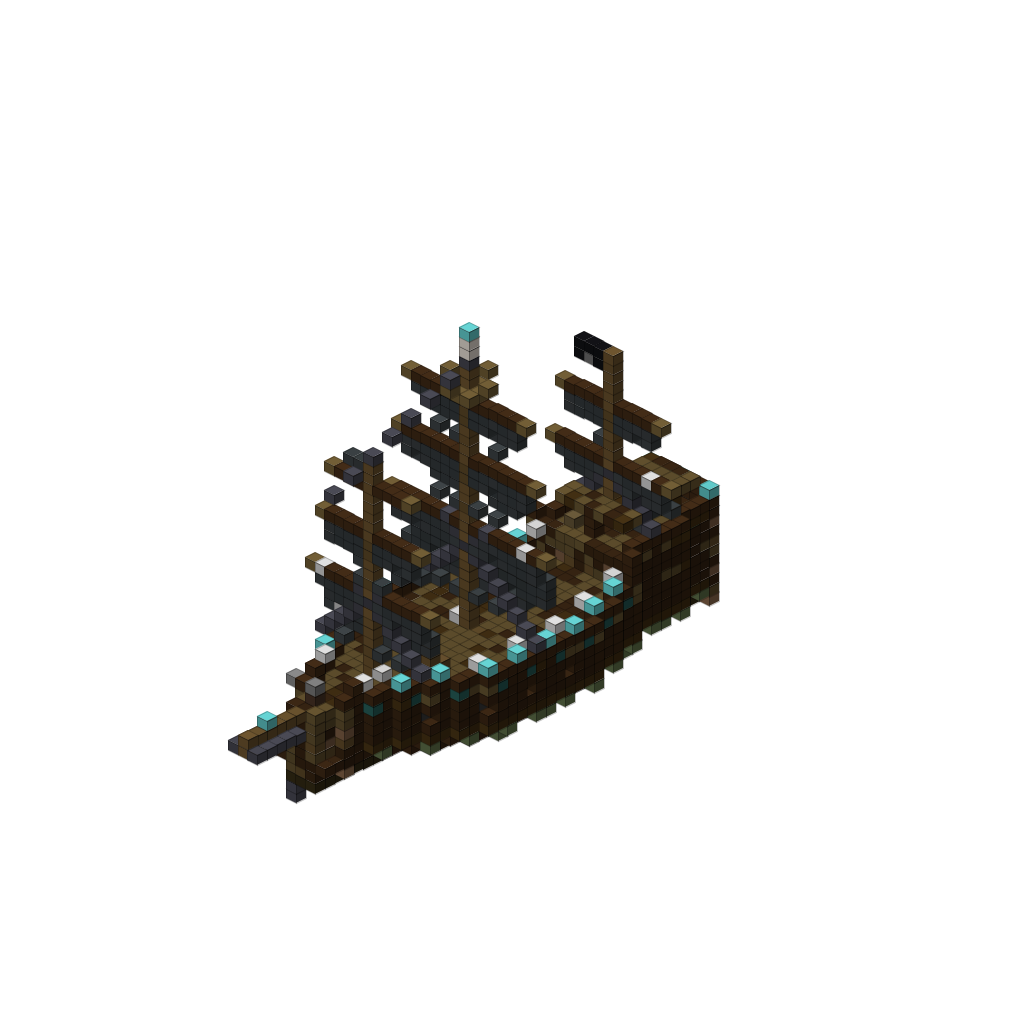 The Phantom of the Void, isometric render