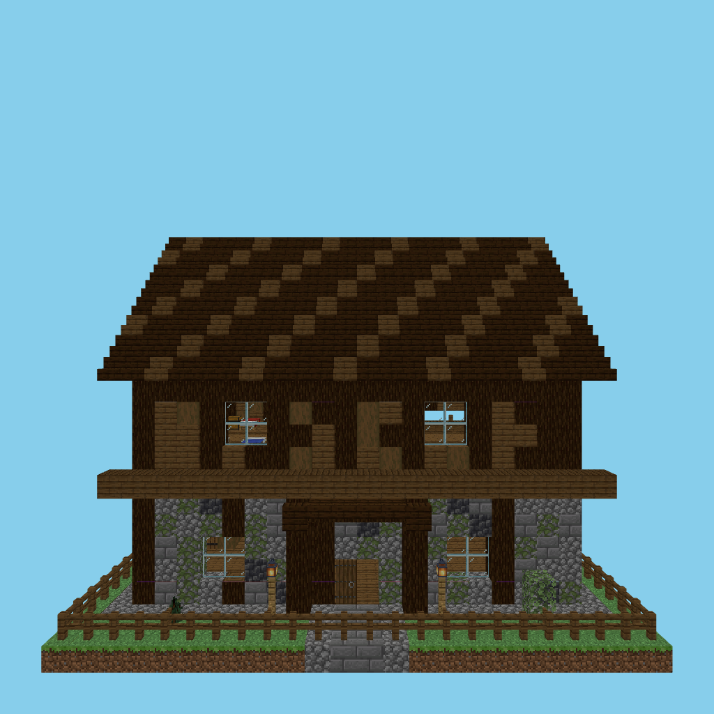 [autoeval guided] hunters lodge tavern front view