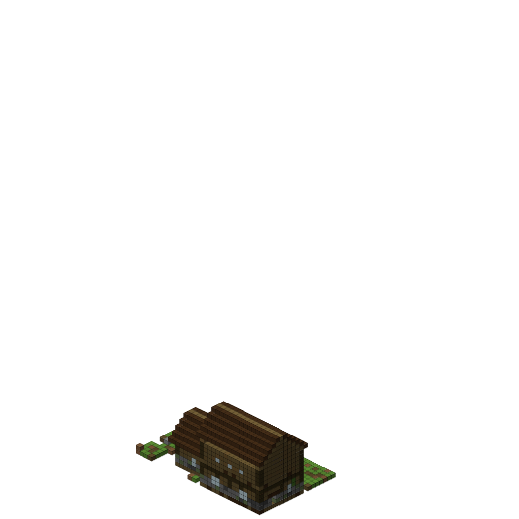 Claude's Maker Studio v3 (L-shape), isometric render