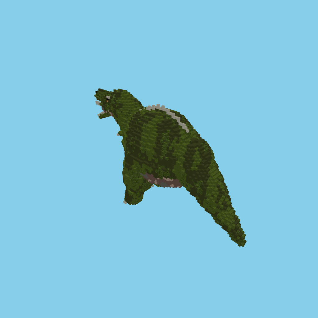 Tyrannosaurus Rex, isometric render