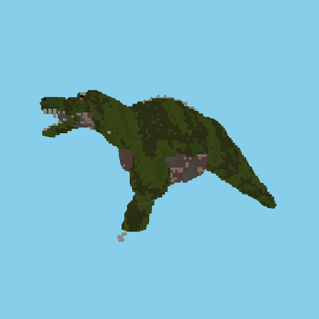 Tyrannosaurus Rex side view