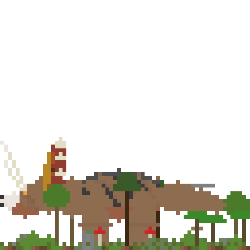 Triceratops Horridus (Opus 4.7) side view
