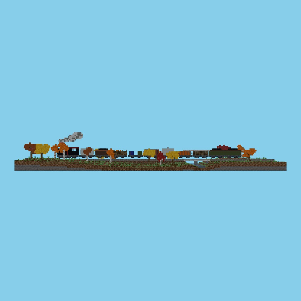 Expo paramétrica #15 — Tren de mercancías front view