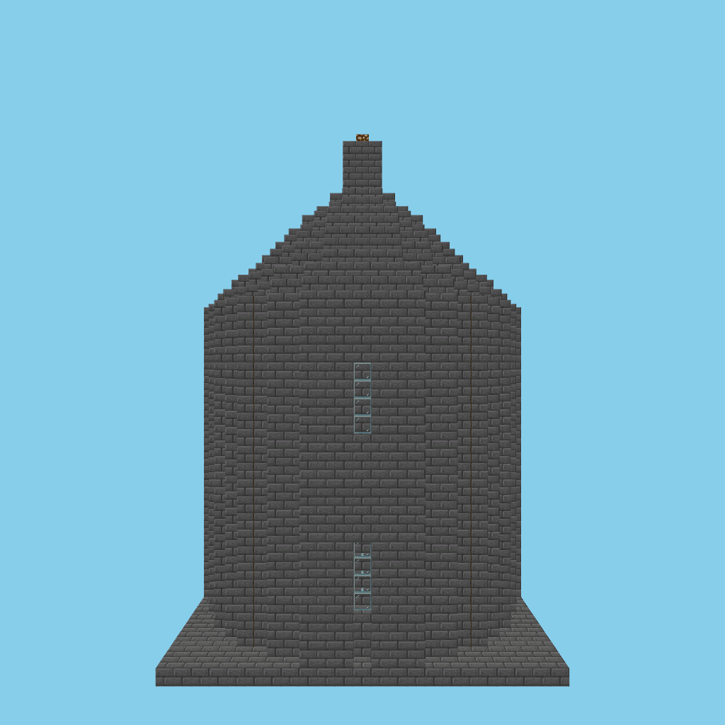 A-bare octagonal chapter house front view