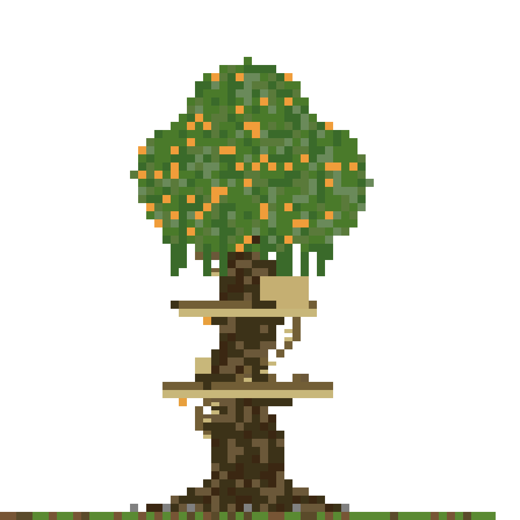 Elven Treehouse City (Phase 1) front view