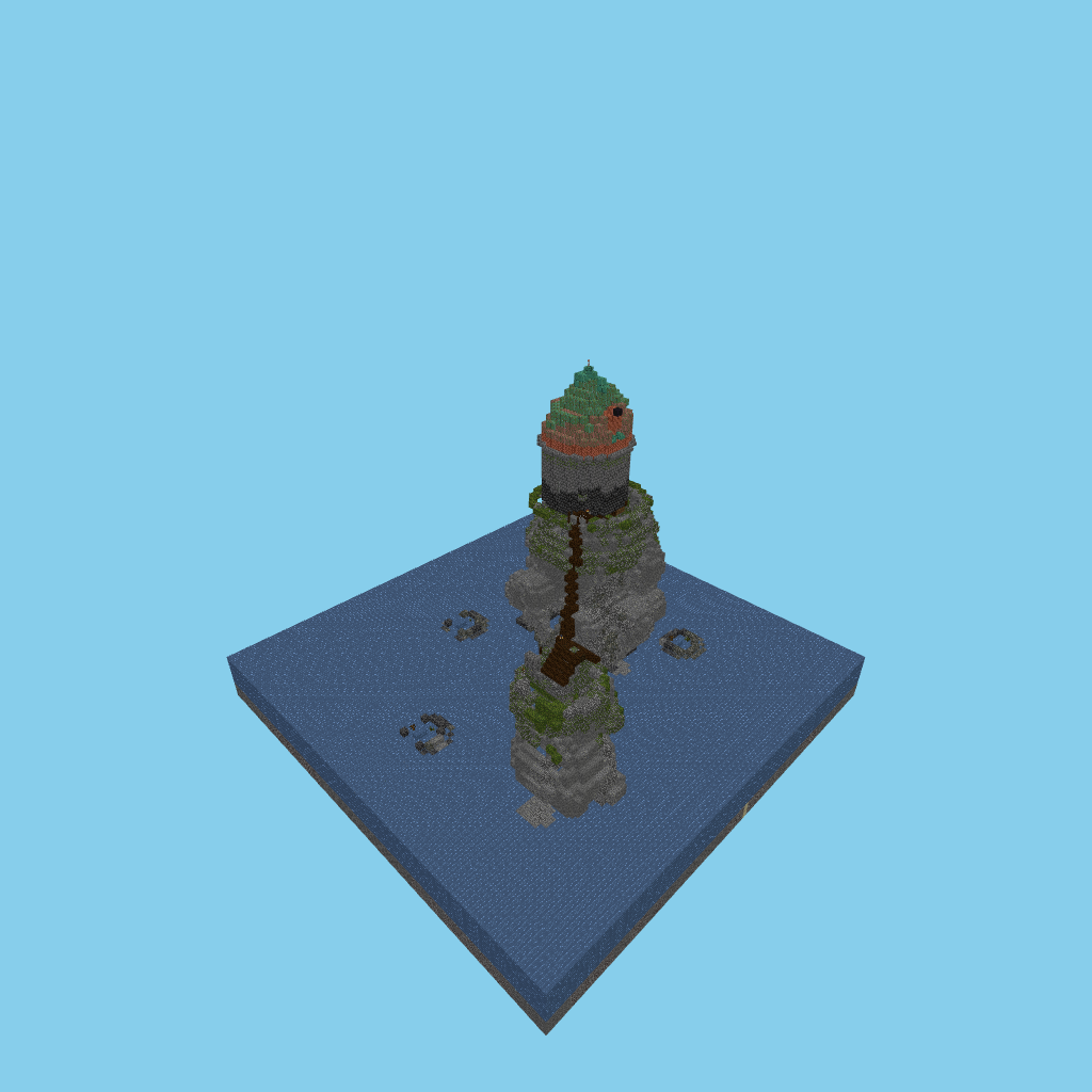 Observatorio del Farallón isometric view